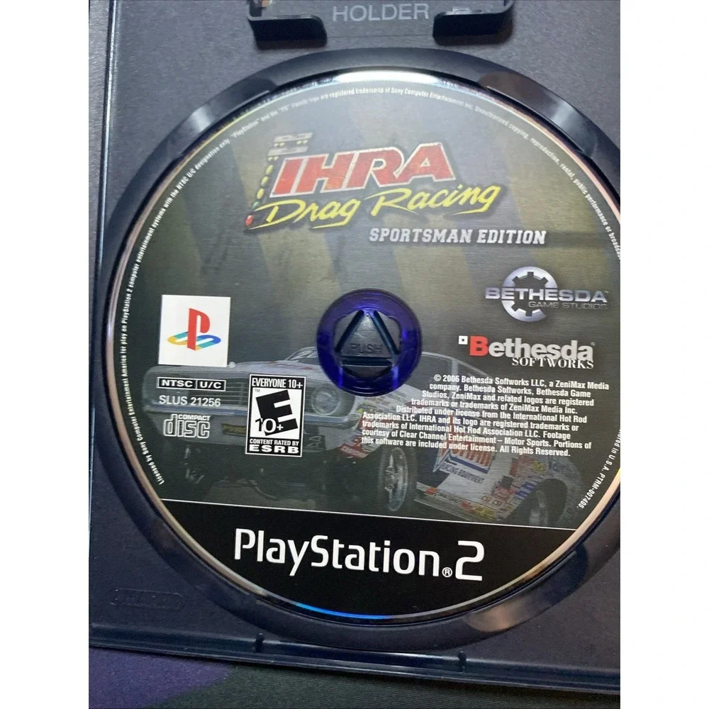 🏁🏁 IHRA Drag Racing: Sportsman Edition (Sony PlayStation 2, 2006) CIB 🏁🏁